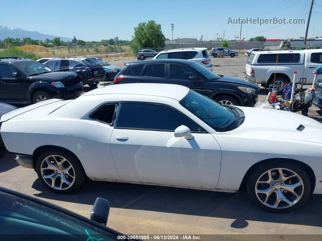 2015 Dodge Challenger Sxt Plus Белый vin: 2C3CDZBG9FH850640