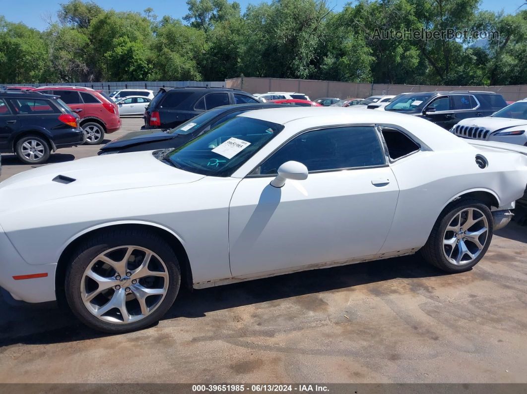 2015 Dodge Challenger Sxt Plus Белый vin: 2C3CDZBG9FH850640