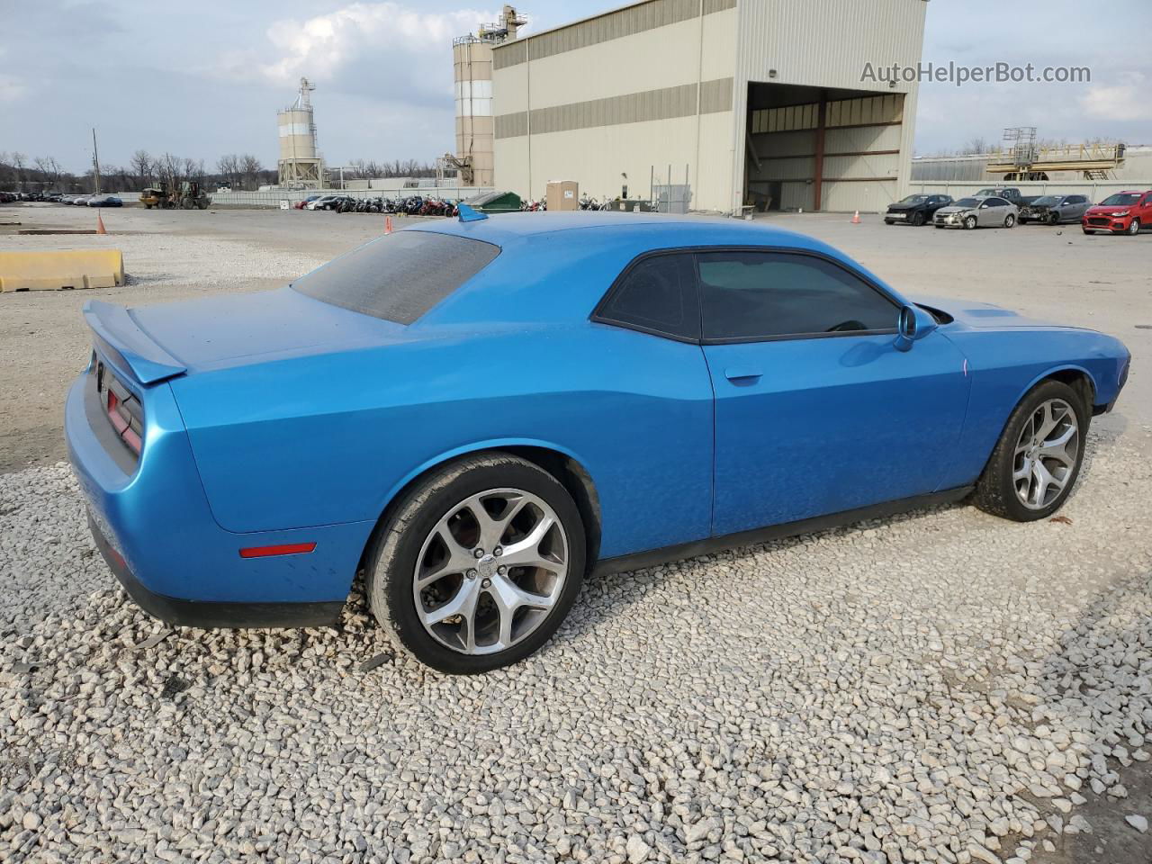 2015 Dodge Challenger Sxt Plus Blue vin: 2C3CDZBG9FH861542