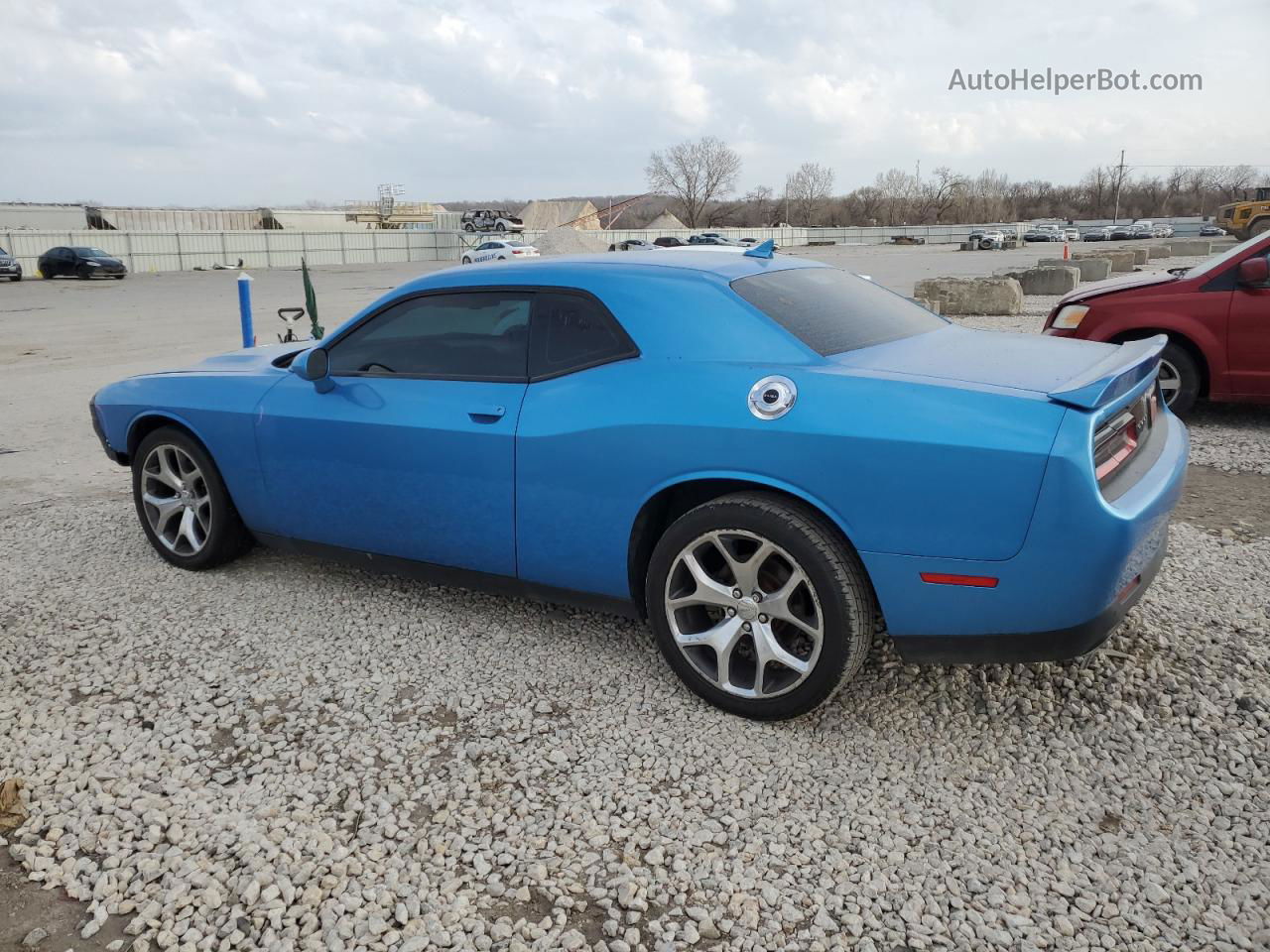 2015 Dodge Challenger Sxt Plus Blue vin: 2C3CDZBG9FH861542