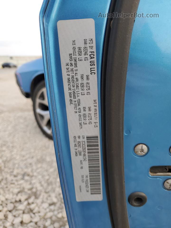 2015 Dodge Challenger Sxt Plus Blue vin: 2C3CDZBG9FH861542