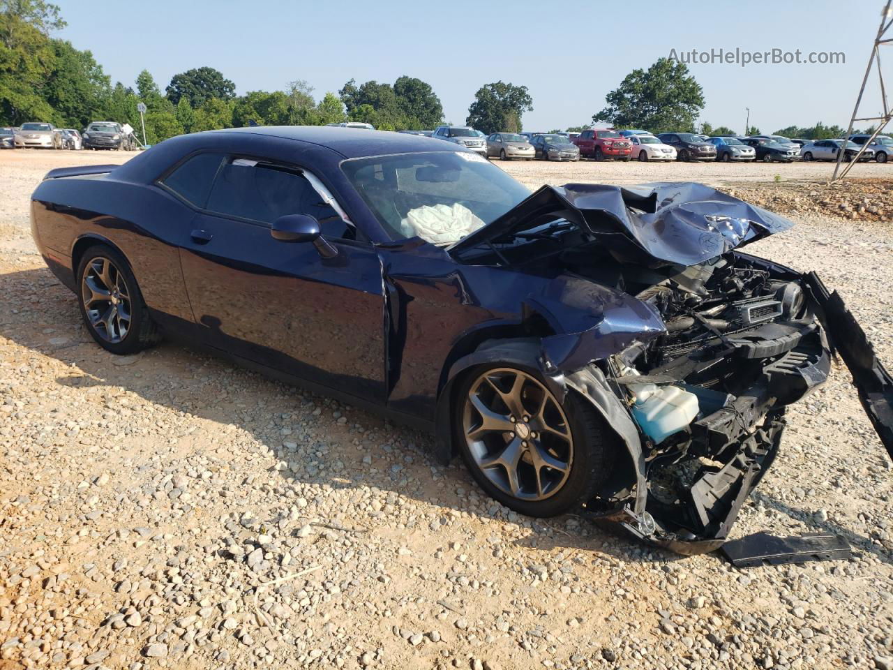 2015 Dodge Challenger Sxt Plus Blue vin: 2C3CDZBG9FH865624