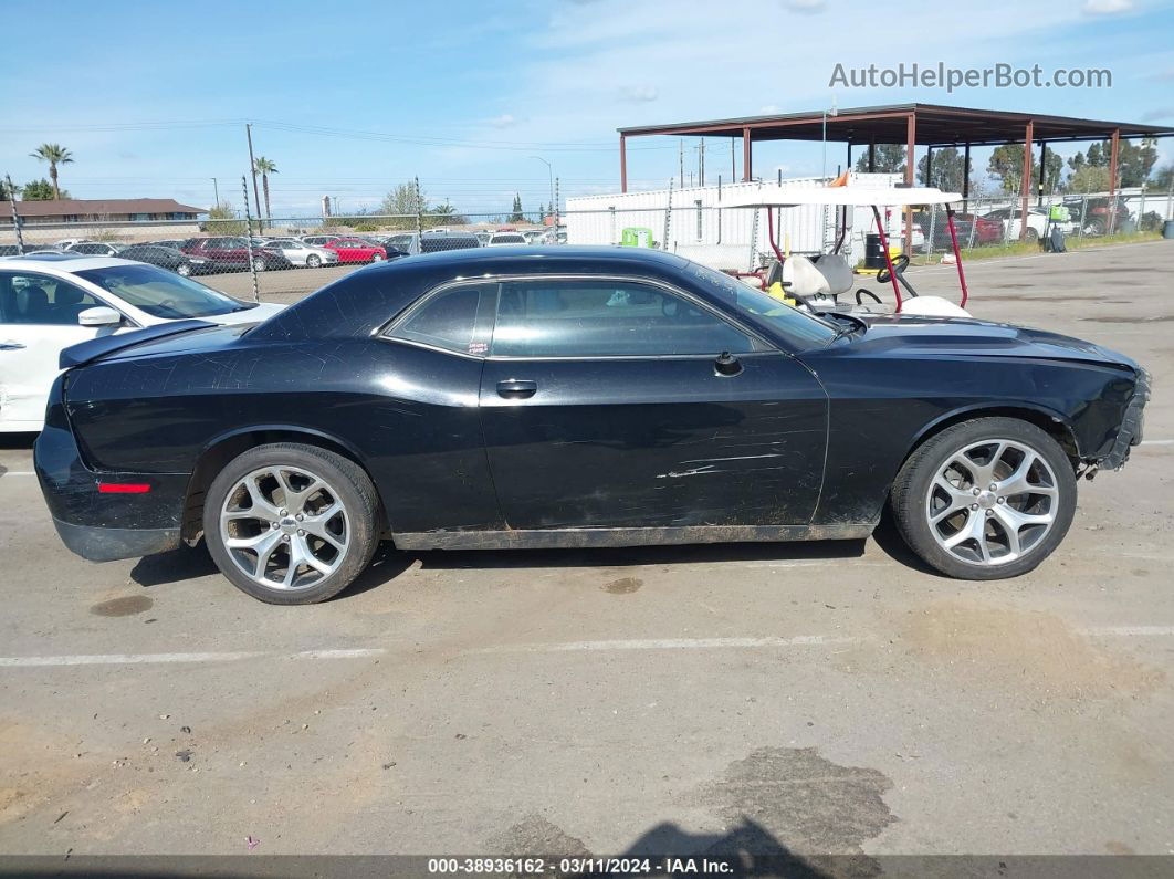 2015 Dodge Challenger Sxt Plus Black vin: 2C3CDZBG9FH889356