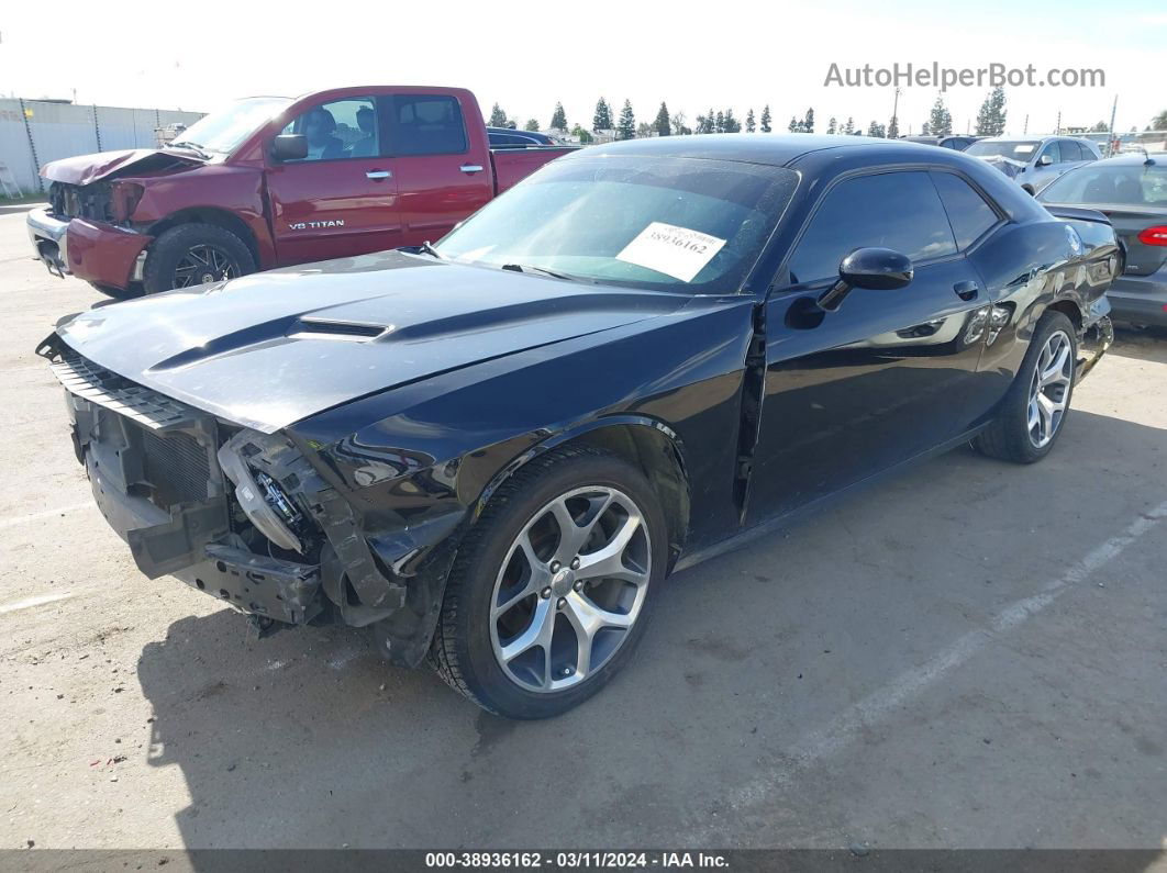 2015 Dodge Challenger Sxt Plus Black vin: 2C3CDZBG9FH889356