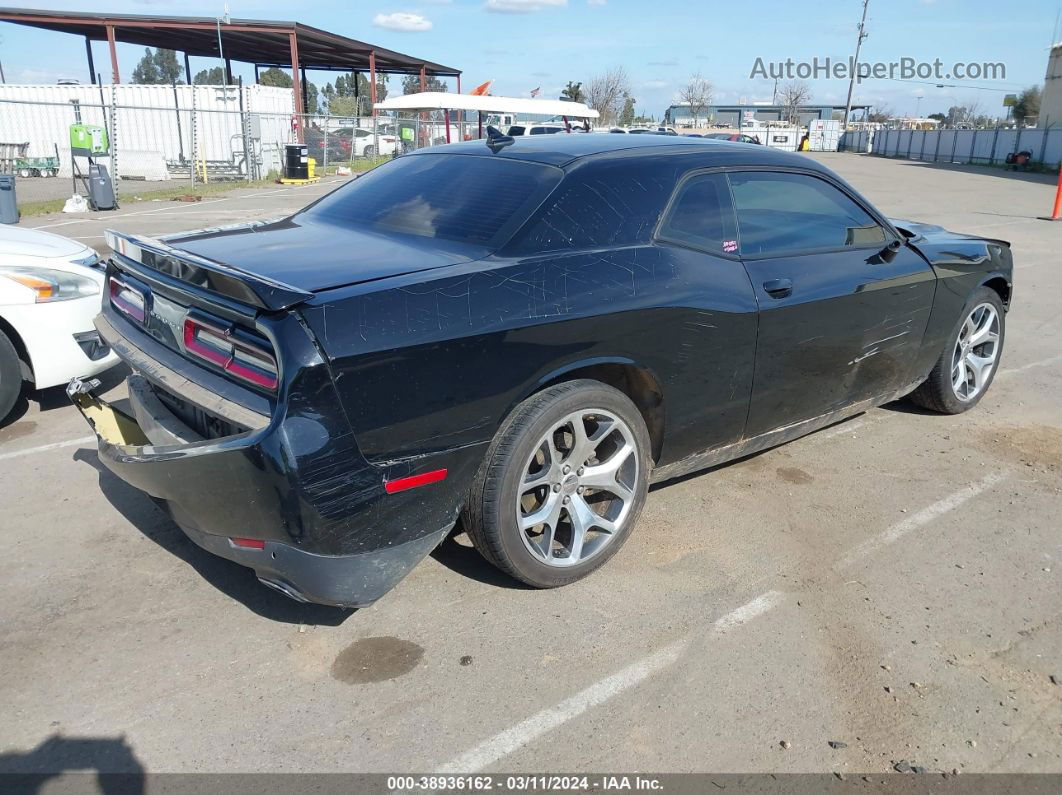 2015 Dodge Challenger Sxt Plus Black vin: 2C3CDZBG9FH889356