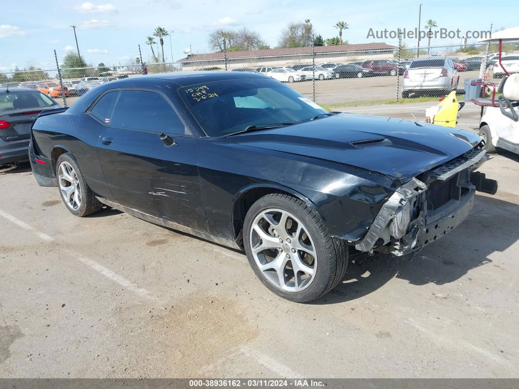 2015 Dodge Challenger Sxt Plus Black vin: 2C3CDZBG9FH889356