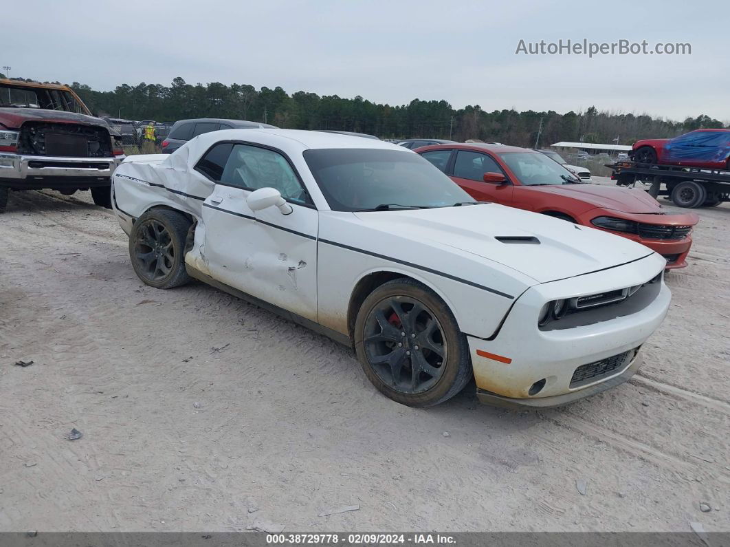 2015 Dodge Challenger Sxt Plus White vin: 2C3CDZBGXFH894890