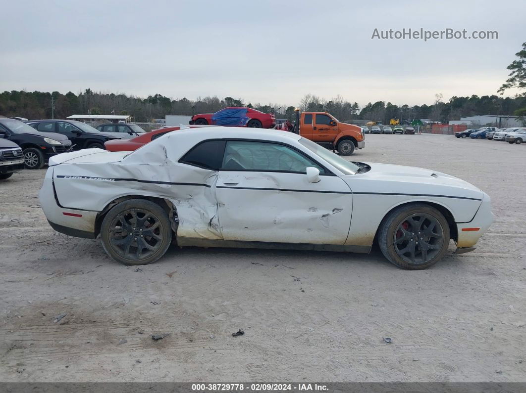 2015 Dodge Challenger Sxt Plus White vin: 2C3CDZBGXFH894890