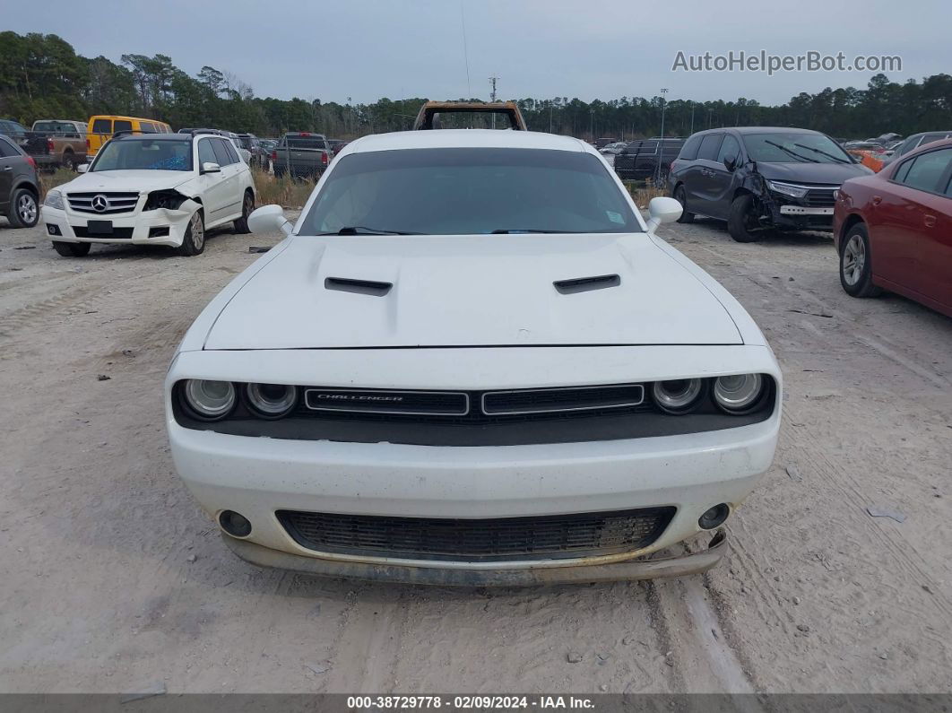 2015 Dodge Challenger Sxt Plus White vin: 2C3CDZBGXFH894890