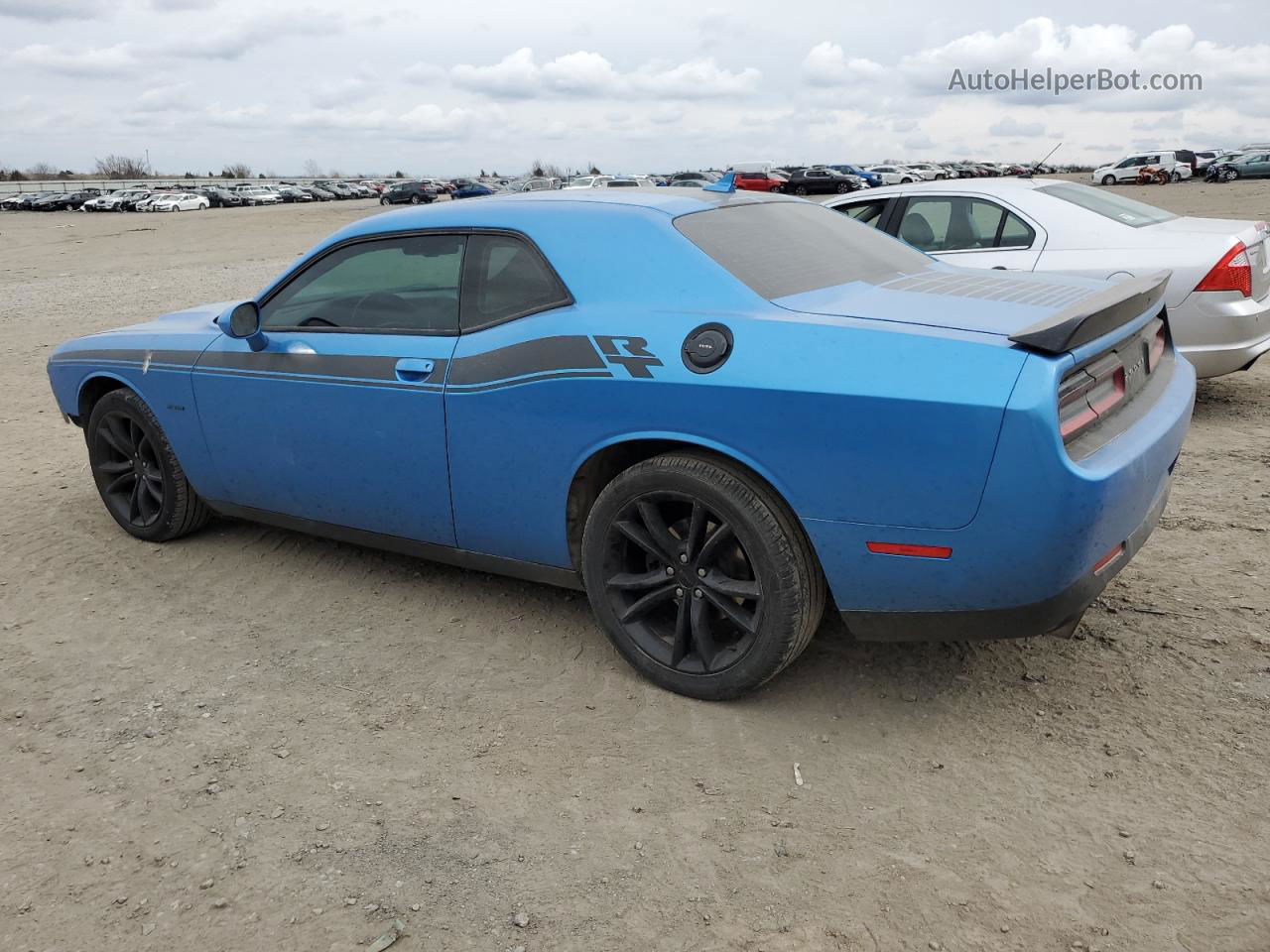 2016 Dodge Challenger R/t Blue vin: 2C3CDZBT0GH108223