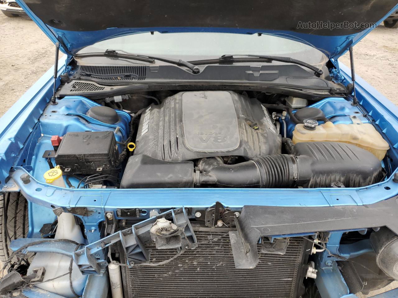 2016 Dodge Challenger R/t Blue vin: 2C3CDZBT0GH108223