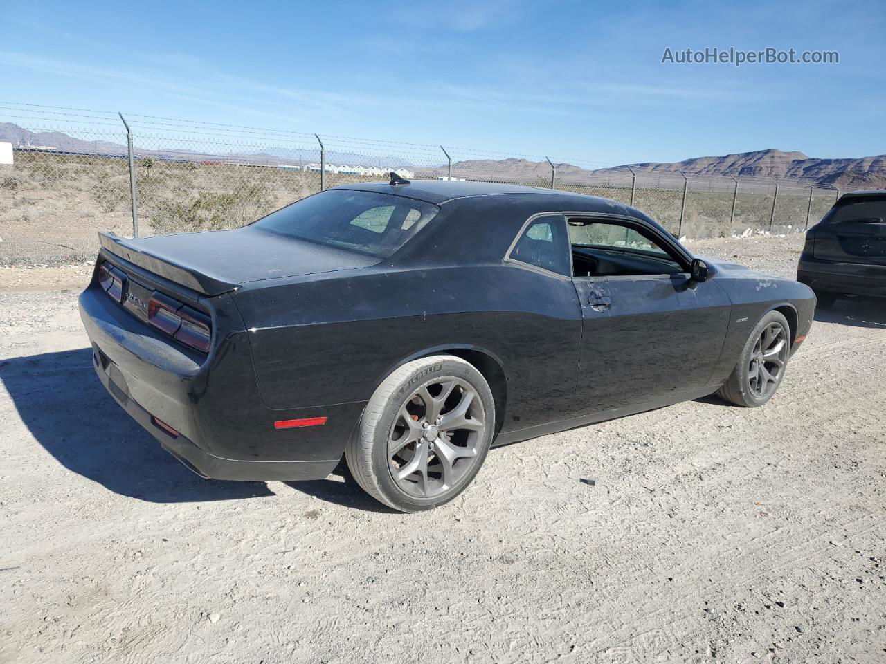 2016 Dodge Challenger R/t Black vin: 2C3CDZBT0GH279540