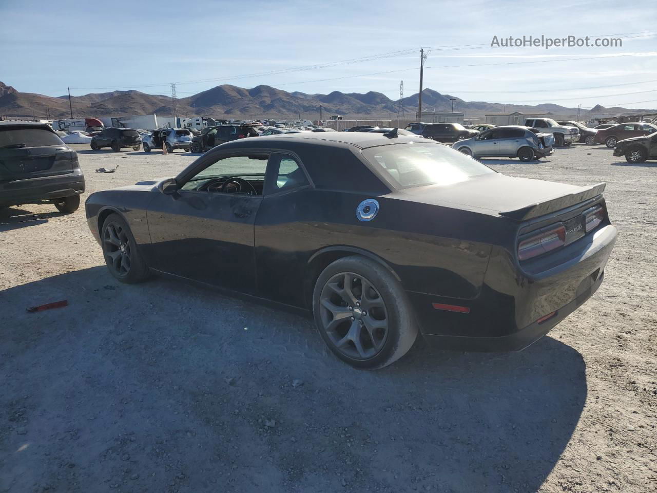 2016 Dodge Challenger R/t Black vin: 2C3CDZBT0GH279540