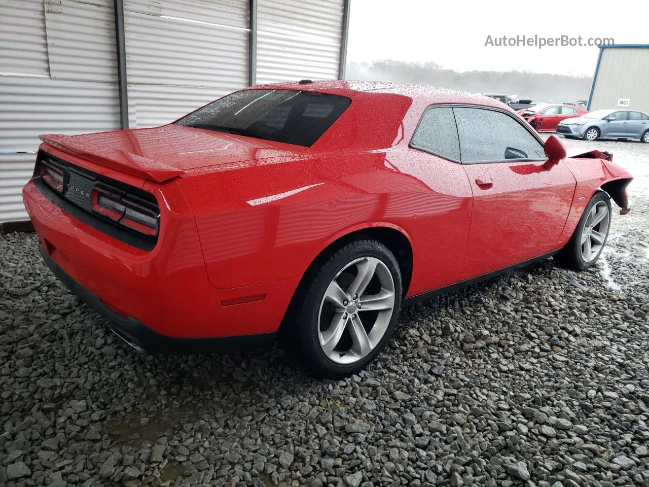 2016 Dodge Challenger R/t Red vin: 2C3CDZBT0GH279988