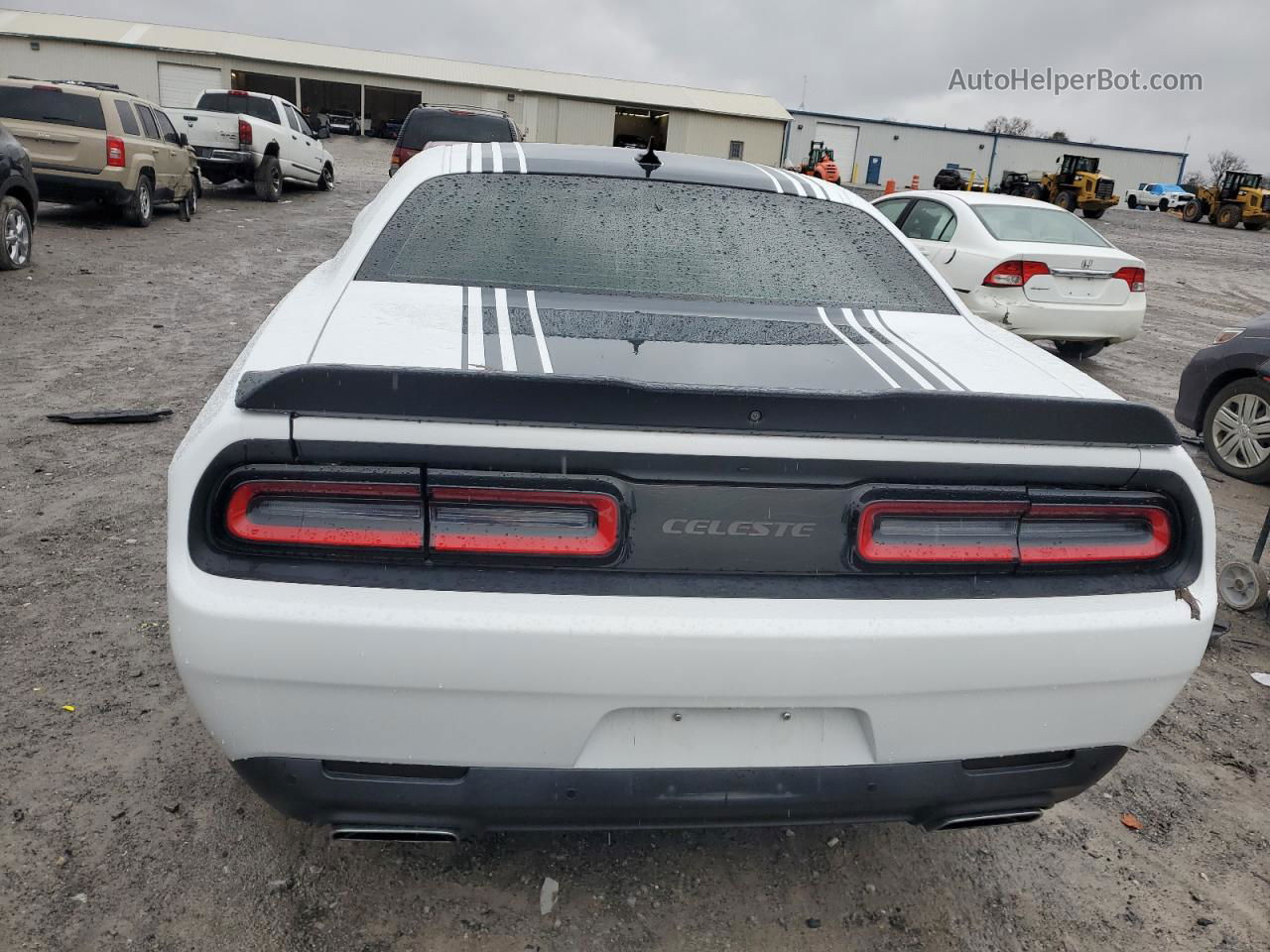 2016 Dodge Challenger R/t Белый vin: 2C3CDZBT0GH311855