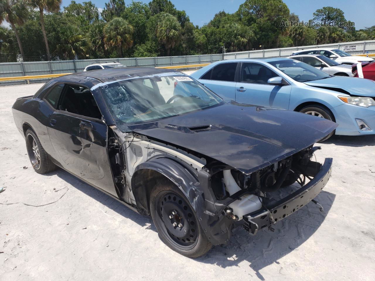 2017 Dodge Challenger R/t Black vin: 2C3CDZBT0HH568810