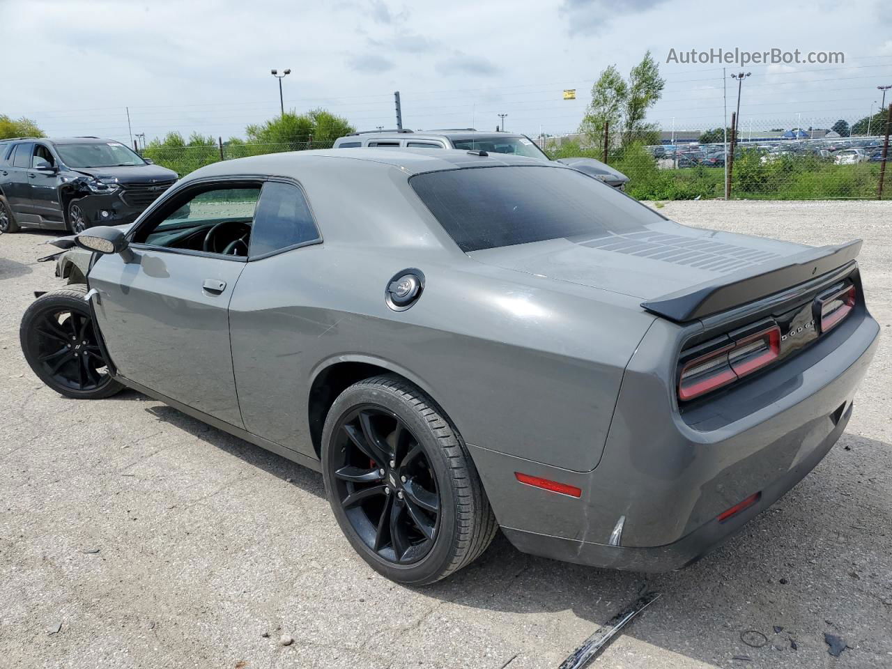 2017 Dodge Challenger R/t Gray vin: 2C3CDZBT0HH580603