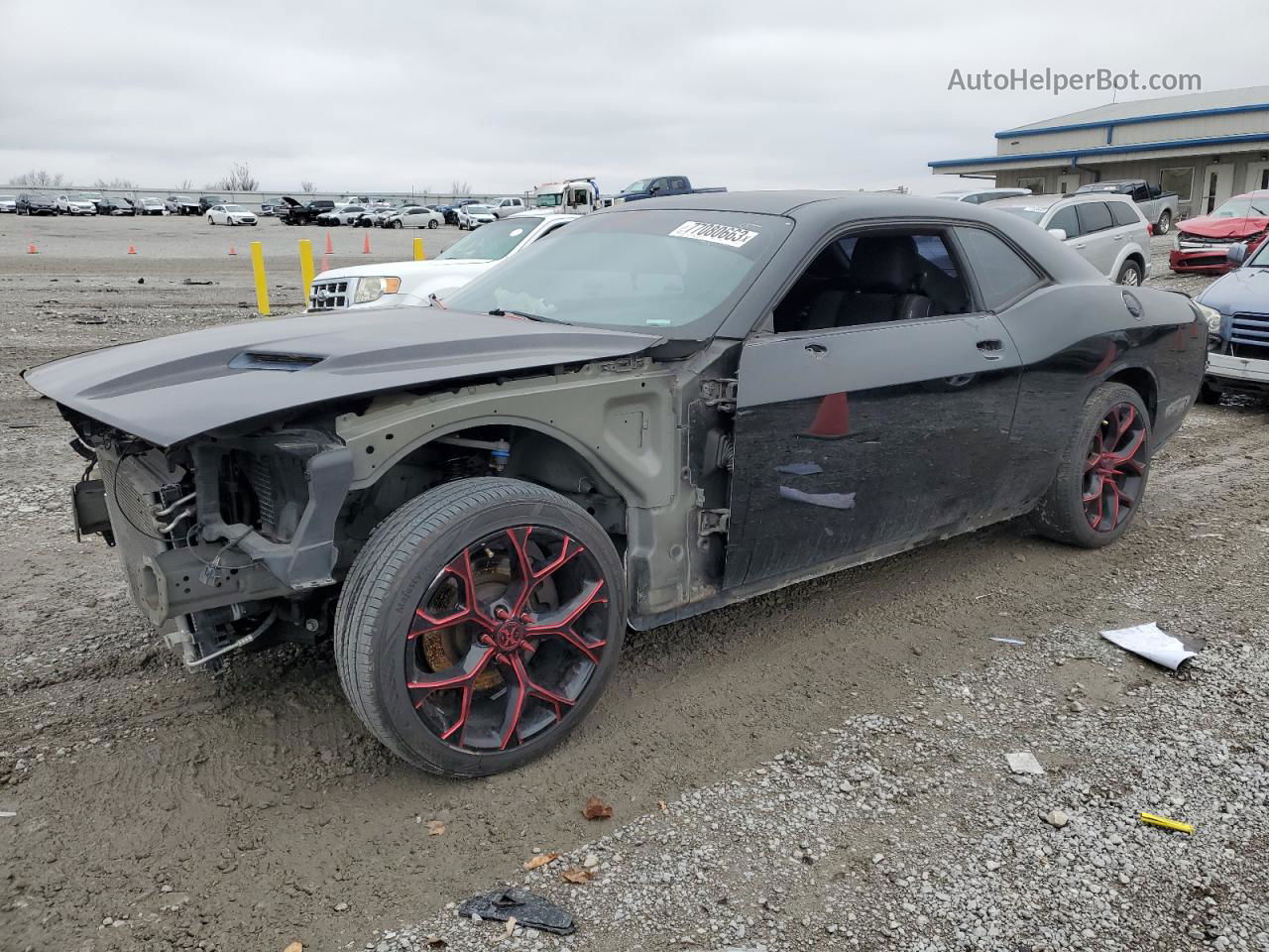 2017 Dodge Challenger R/t Черный vin: 2C3CDZBT0HH589110