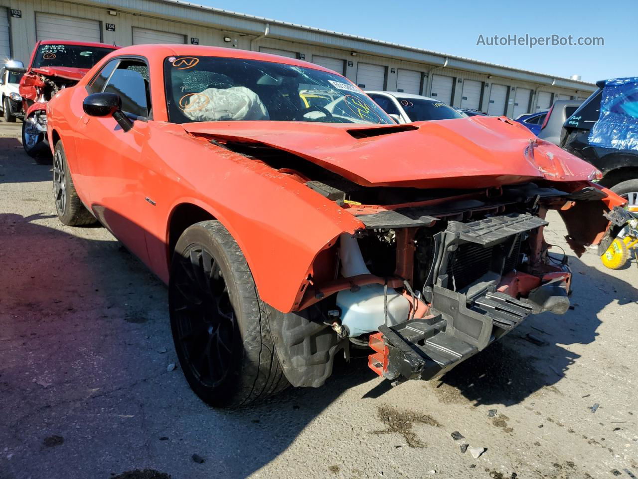 2017 Dodge Challenger R/t Red vin: 2C3CDZBT0HH592668