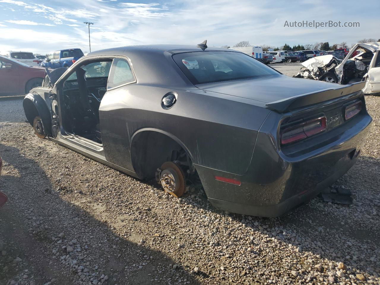 2017 Dodge Challenger R/t Черный vin: 2C3CDZBT0HH604737