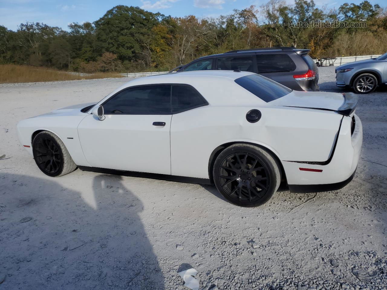 2017 Dodge Challenger R/t White vin: 2C3CDZBT0HH658040