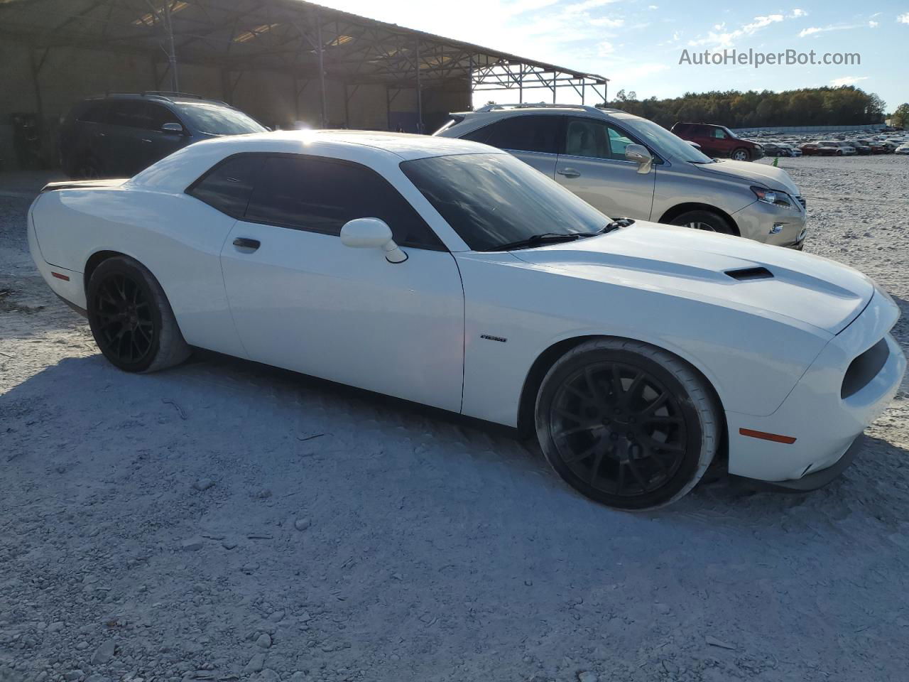 2017 Dodge Challenger R/t White vin: 2C3CDZBT0HH658040