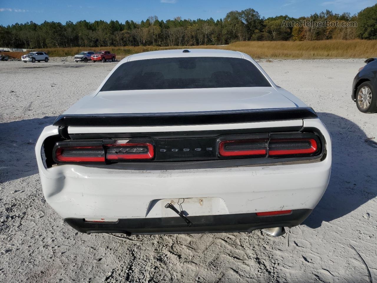 2017 Dodge Challenger R/t White vin: 2C3CDZBT0HH658040