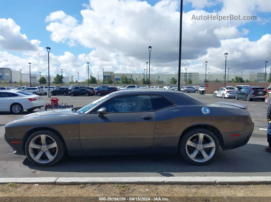 2018 Dodge Challenger R/t Gray vin: 2C3CDZBT0JH118435