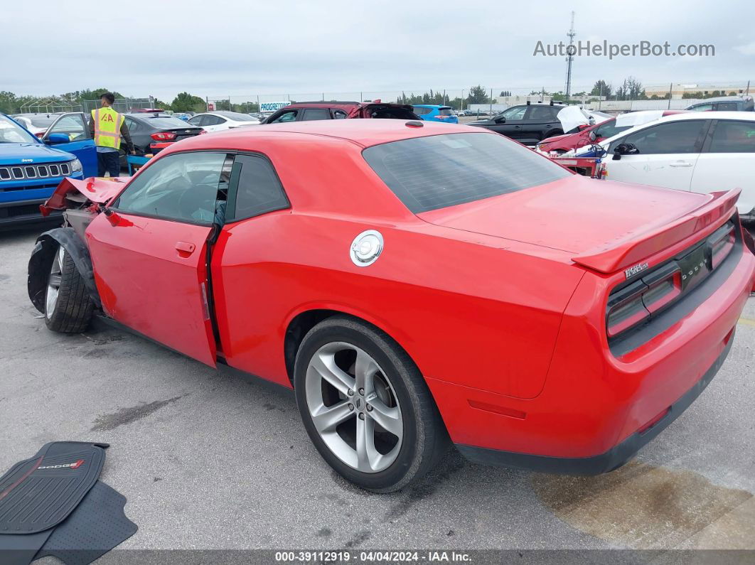 2018 Dodge Challenger R/t Red vin: 2C3CDZBT0JH241460