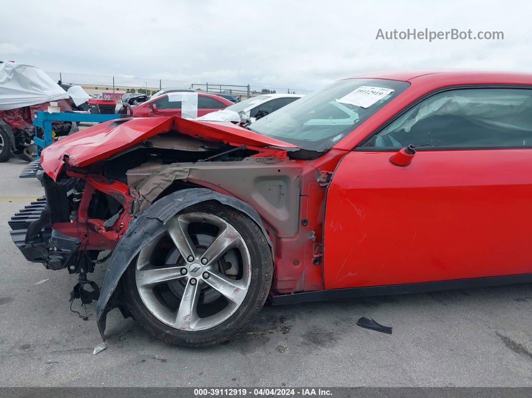 2018 Dodge Challenger R/t Red vin: 2C3CDZBT0JH241460