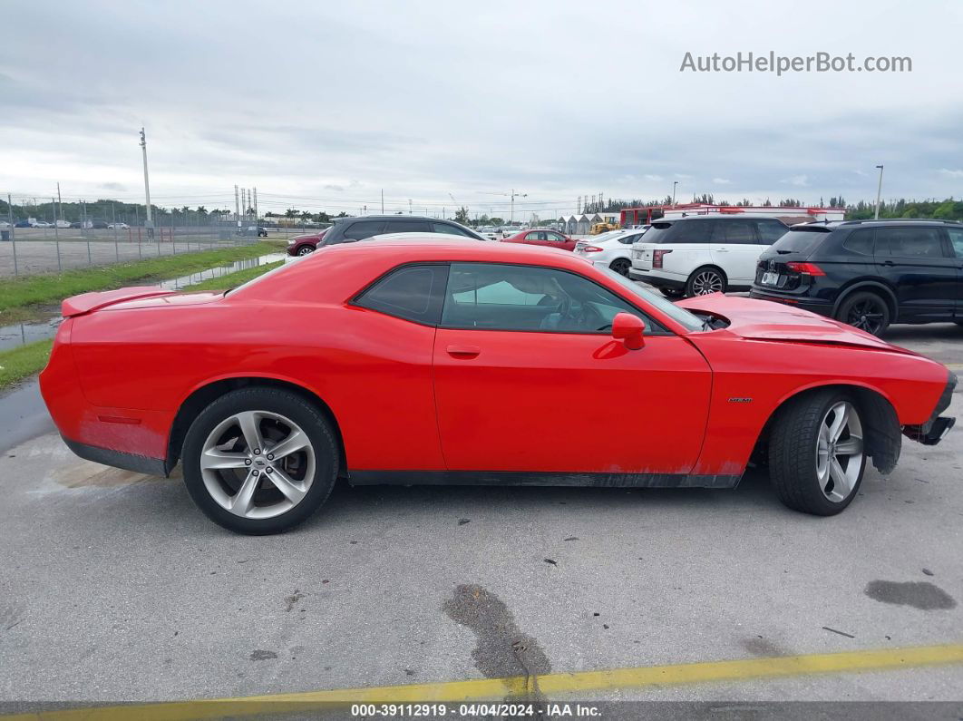 2018 Dodge Challenger R/t Red vin: 2C3CDZBT0JH241460