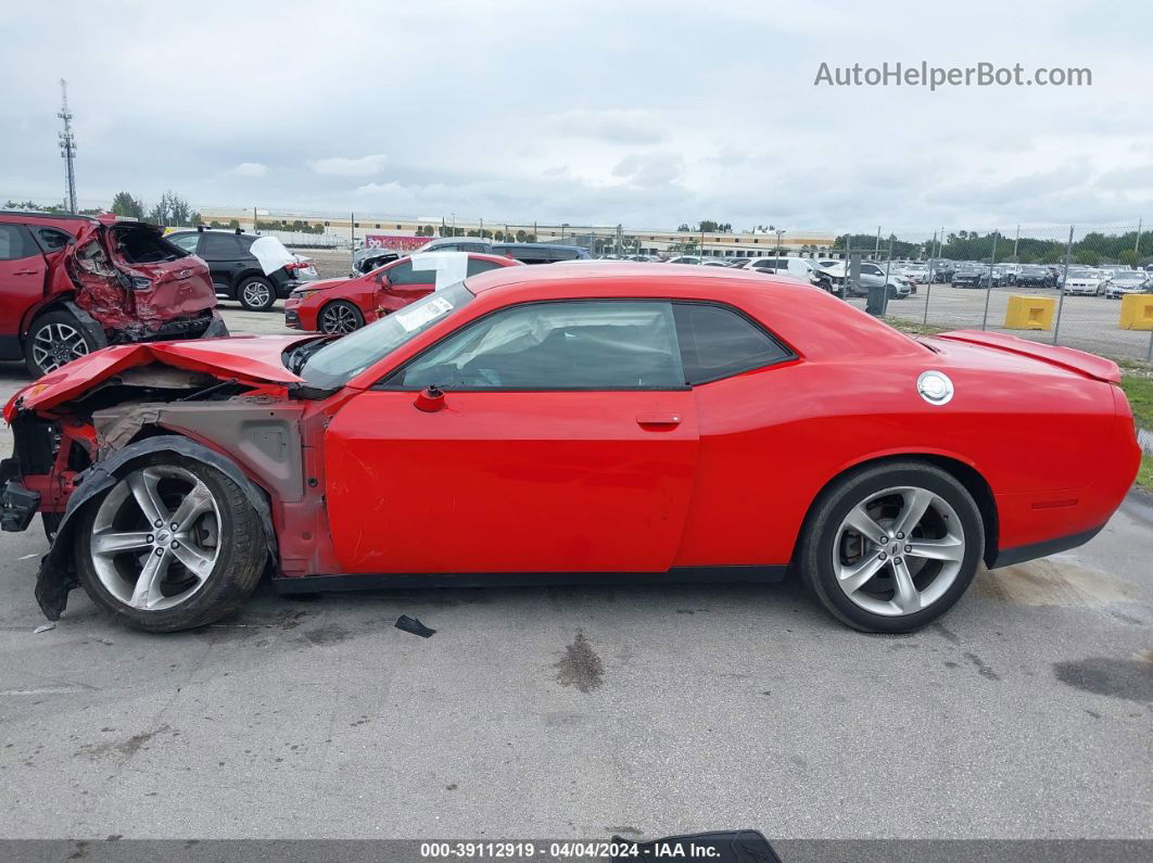 2018 Dodge Challenger R/t Red vin: 2C3CDZBT0JH241460