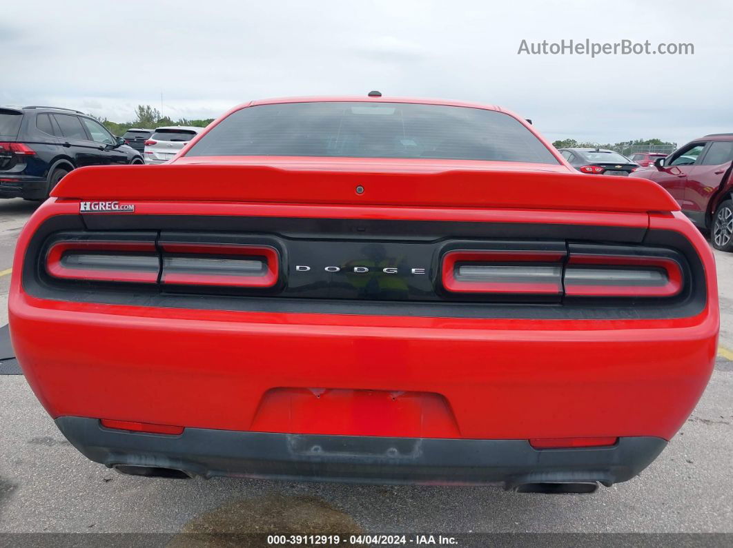 2018 Dodge Challenger R/t Red vin: 2C3CDZBT0JH241460