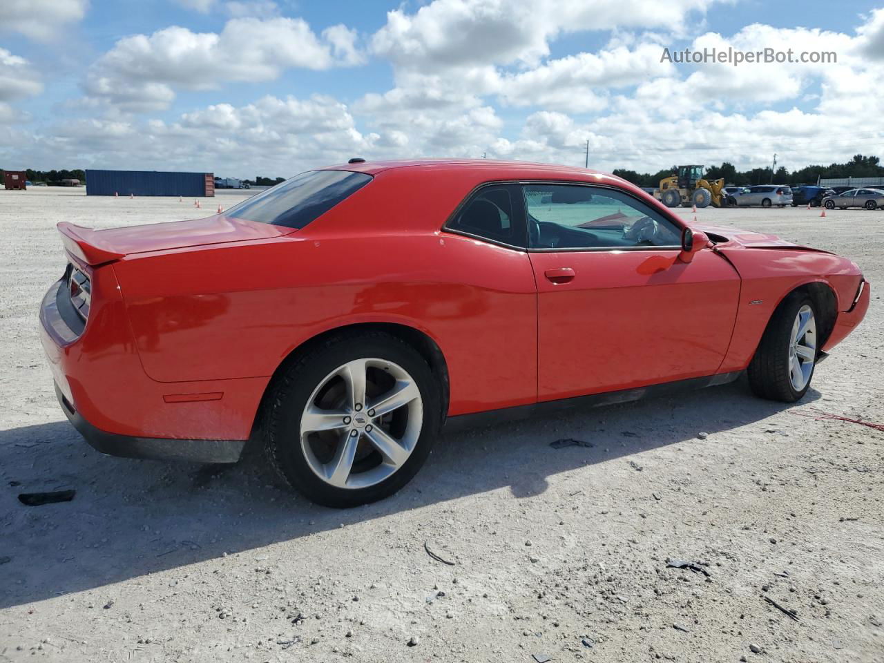 2018 Dodge Challenger R/t Red vin: 2C3CDZBT0JH241460