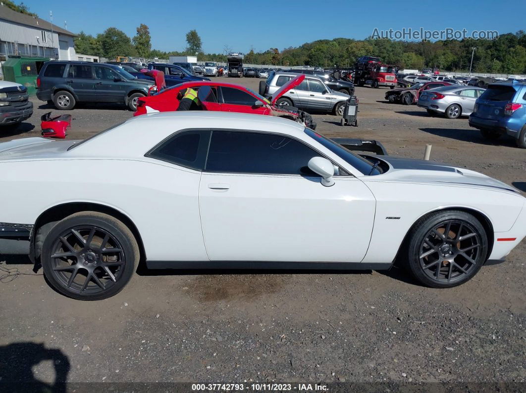 2018 Dodge Challenger R/t Белый vin: 2C3CDZBT0JH260056