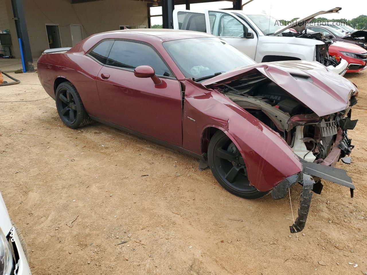 2018 Dodge Challenger R/t Maroon vin: 2C3CDZBT0JH288021