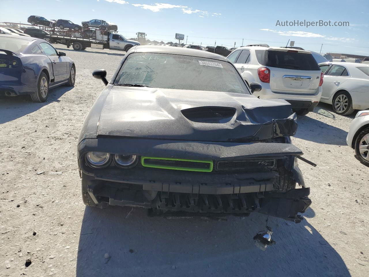 2022 Dodge Challenger R/t Черный vin: 2C3CDZBT0NH112866