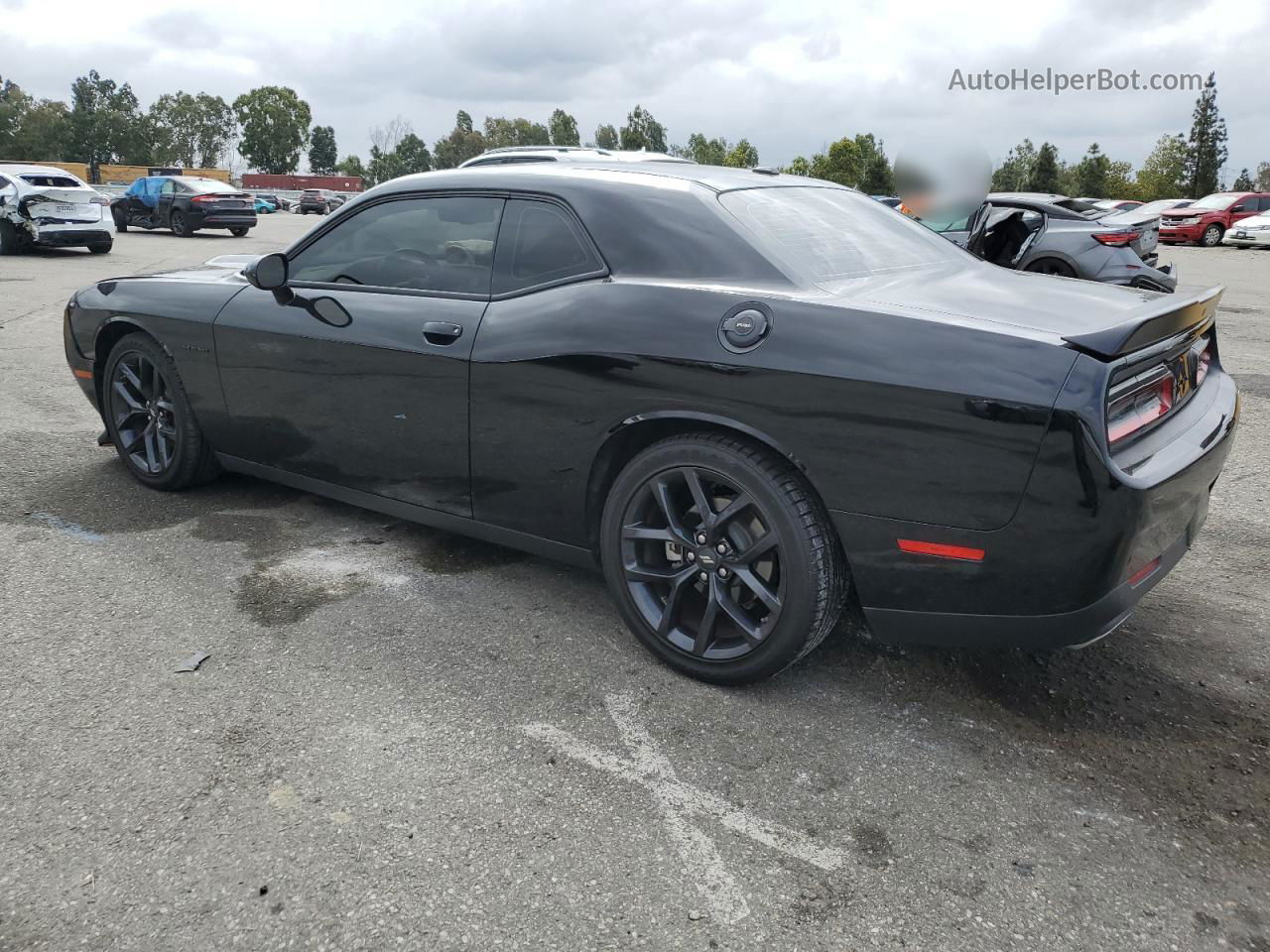 2022 Dodge Challenger R/t Black vin: 2C3CDZBT0NH155720