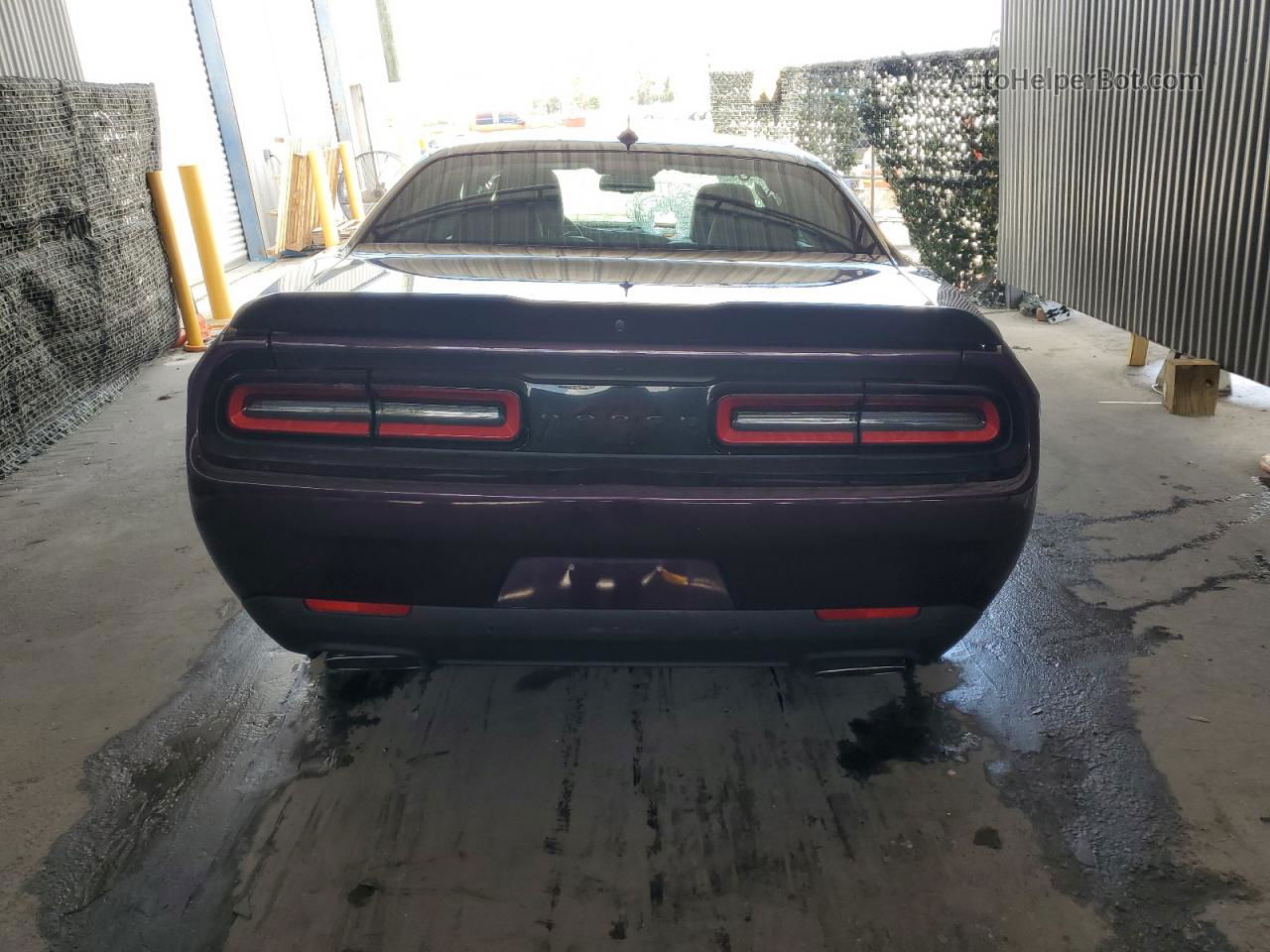 2022 Dodge Challenger R/t Purple vin: 2C3CDZBT0NH233915