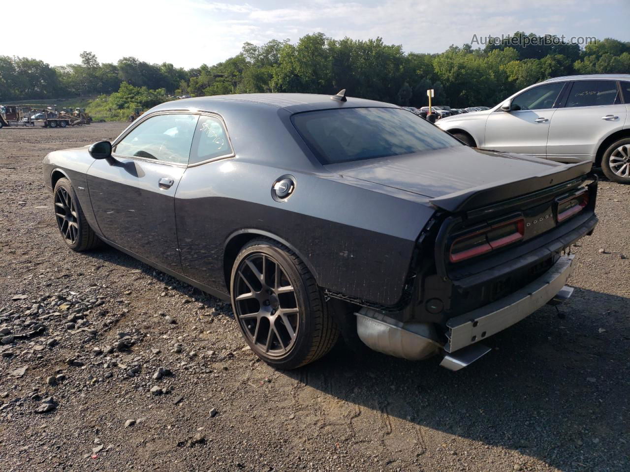 2016 Dodge Challenger R/t Black vin: 2C3CDZBT1GH234686