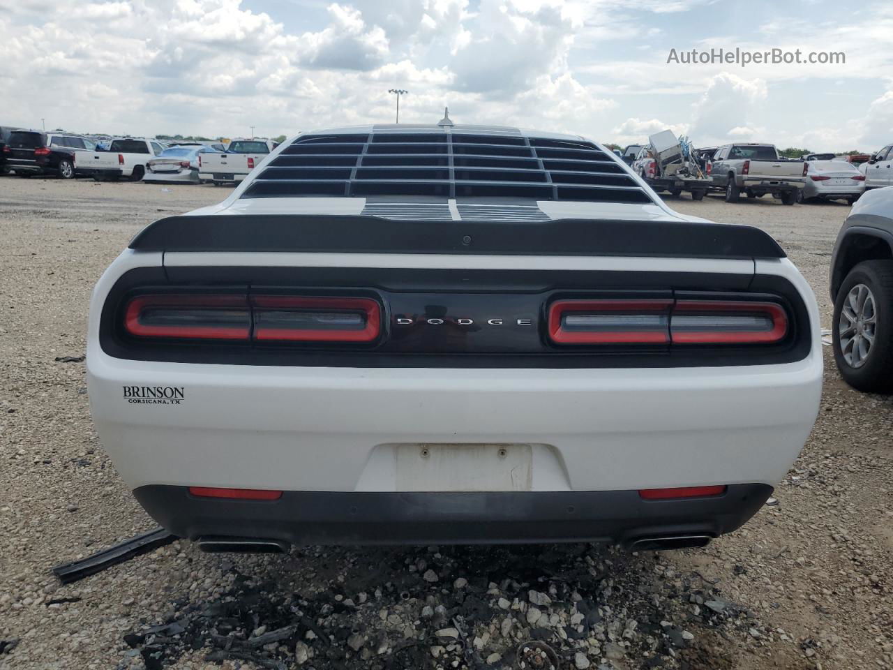 2016 Dodge Challenger R/t Белый vin: 2C3CDZBT1GH257045