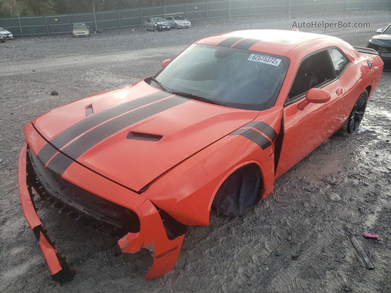 2017 Dodge Challenger R/t Orange vin: 2C3CDZBT1HH532348