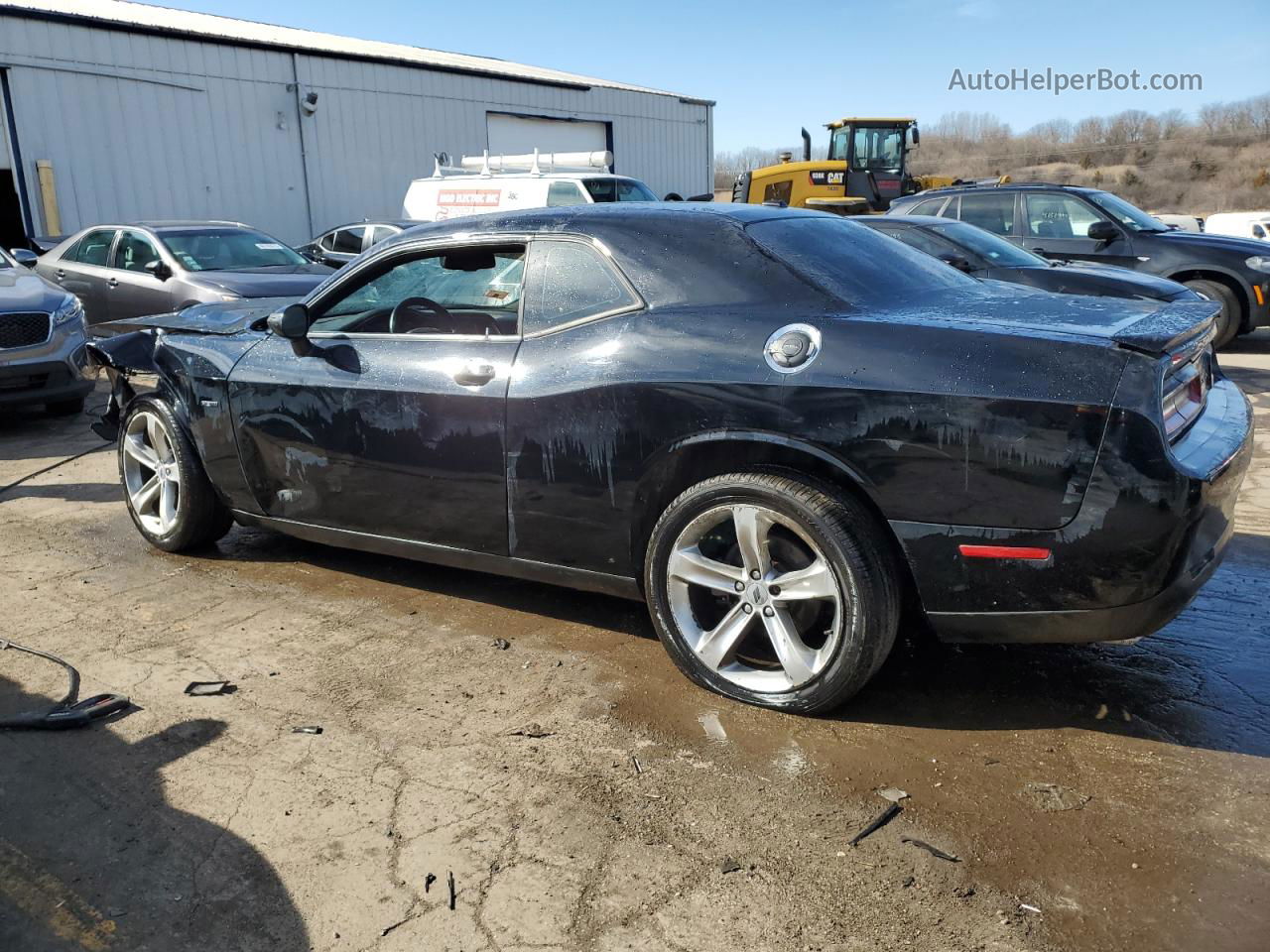 2017 Dodge Challenger R/t Black vin: 2C3CDZBT1HH587401