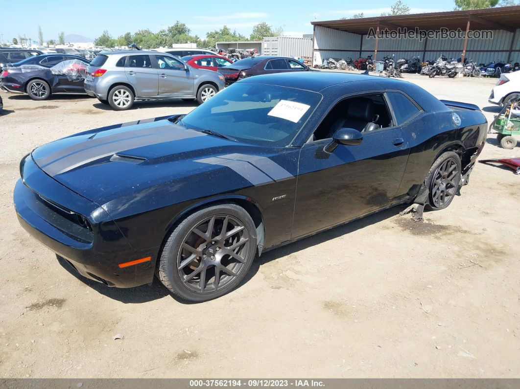 2017 Dodge Challenger R/t Plus Black vin: 2C3CDZBT1HH622602