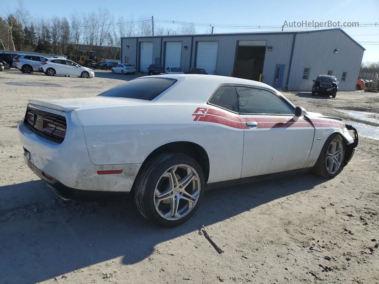 2017 Dodge Challenger R/t White vin: 2C3CDZBT1HH659178