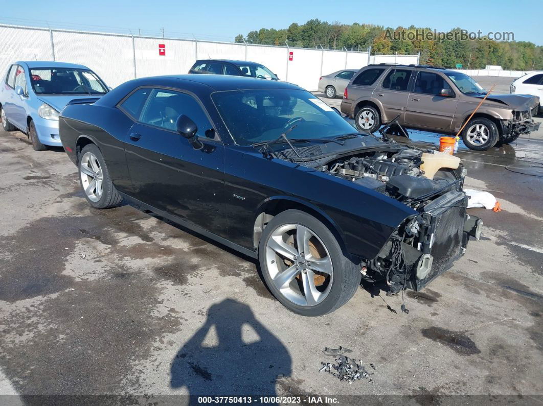 2018 Dodge Challenger R/t Black vin: 2C3CDZBT1JH141951