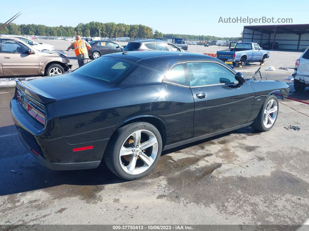 2018 Dodge Challenger R/t Black vin: 2C3CDZBT1JH141951