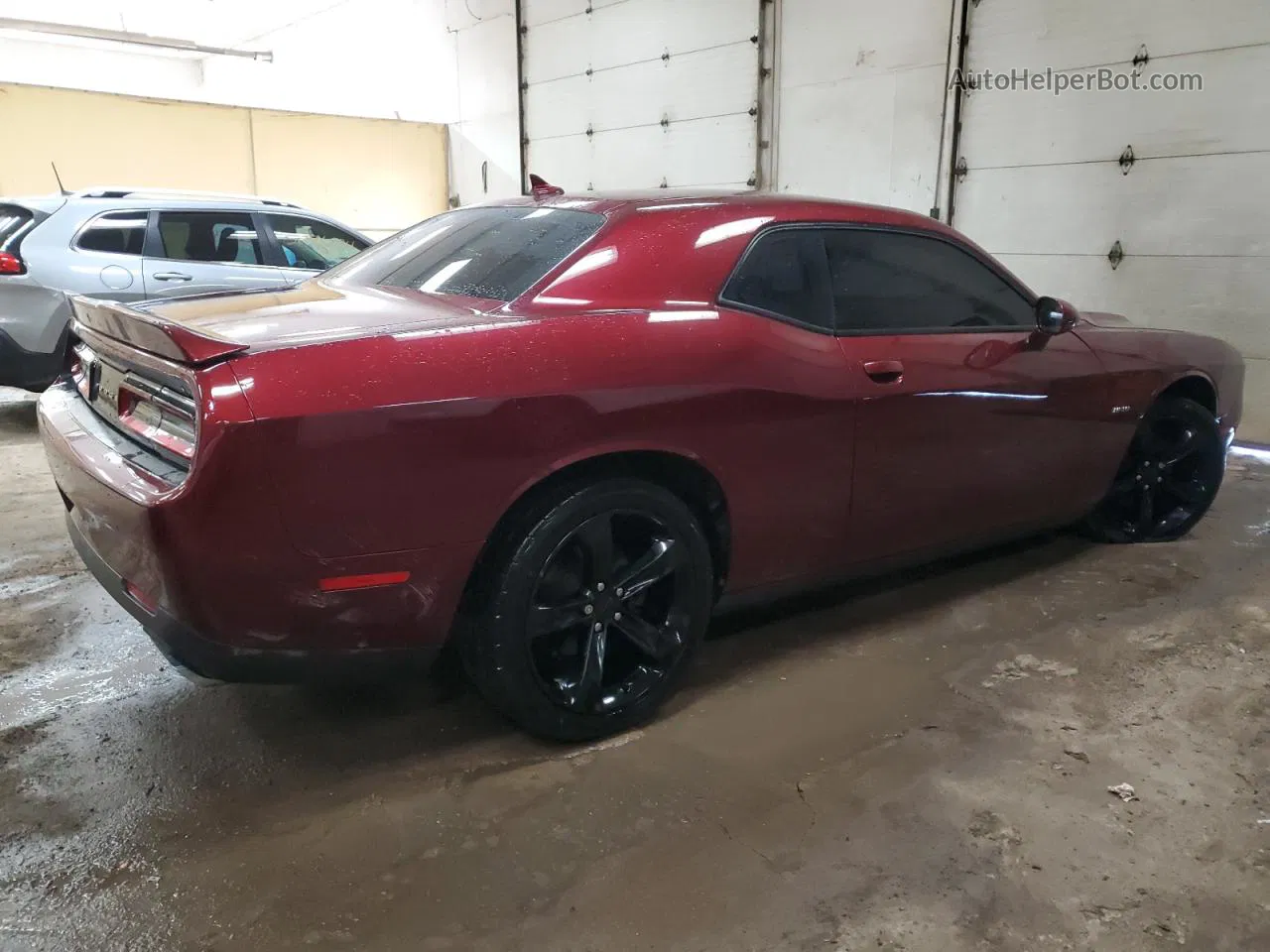 2018 Dodge Challenger R/t Maroon vin: 2C3CDZBT1JH259790