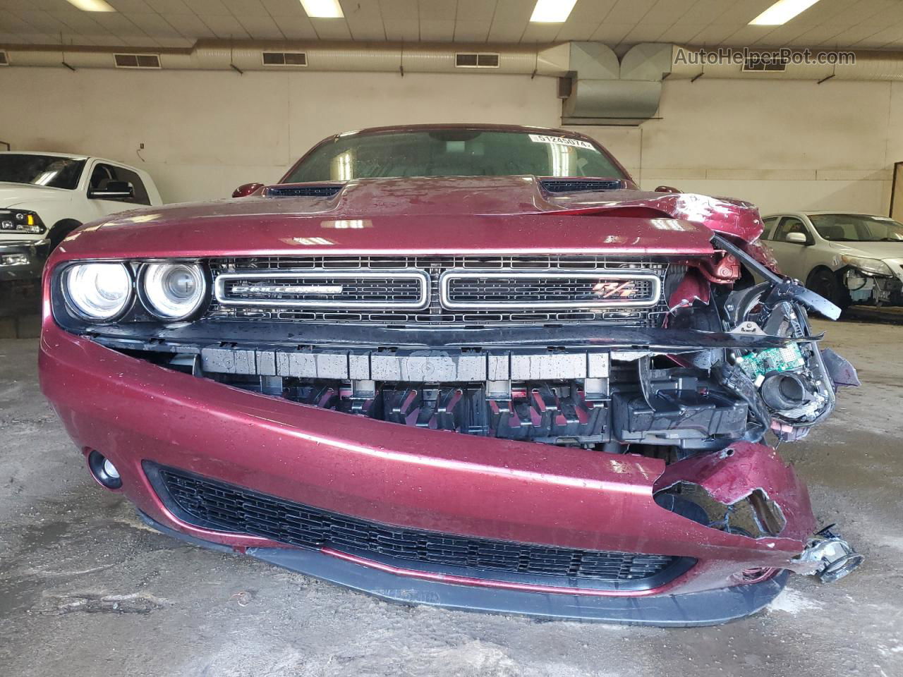 2018 Dodge Challenger R/t Maroon vin: 2C3CDZBT1JH259790