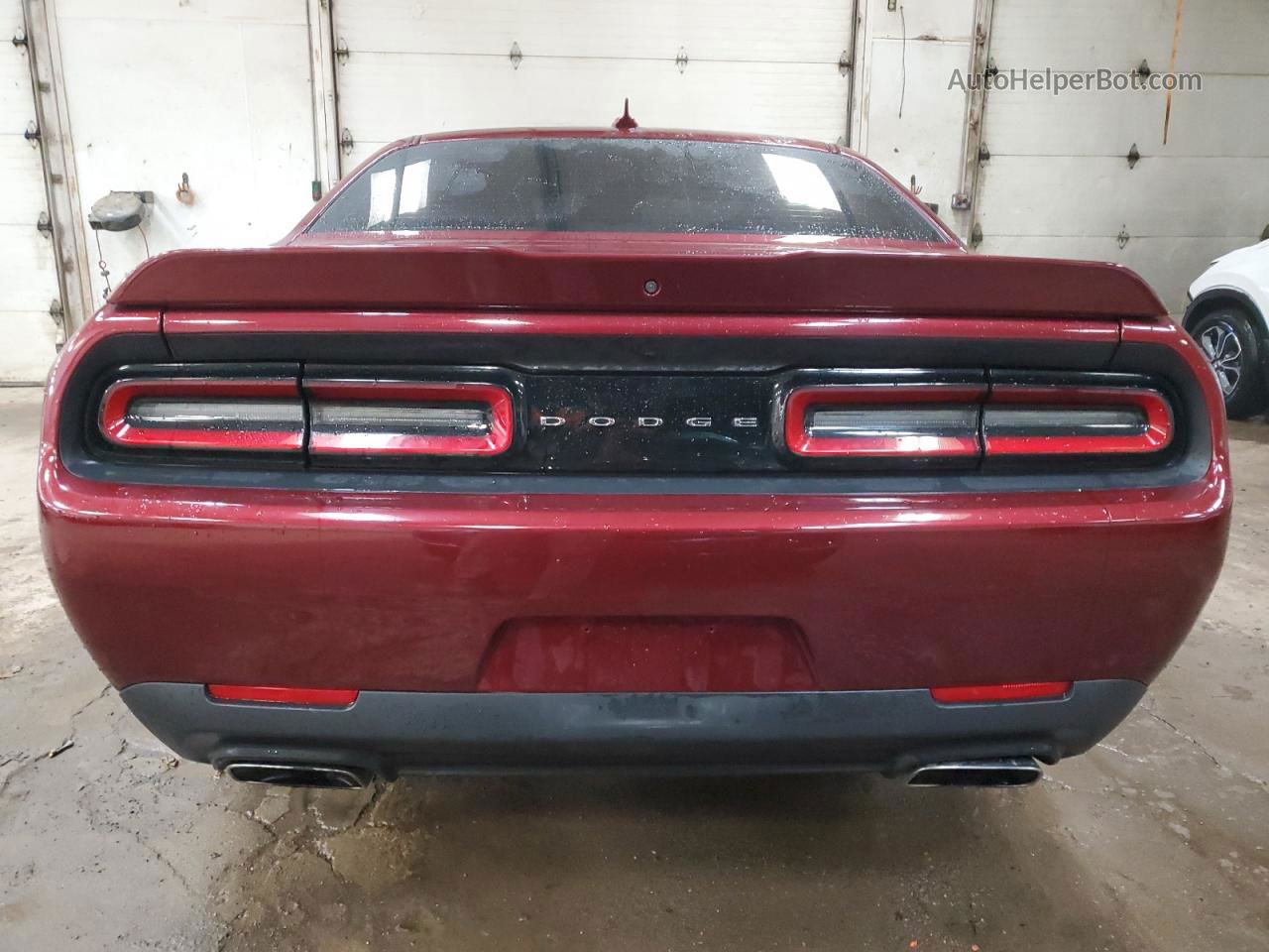 2018 Dodge Challenger R/t Maroon vin: 2C3CDZBT1JH259790